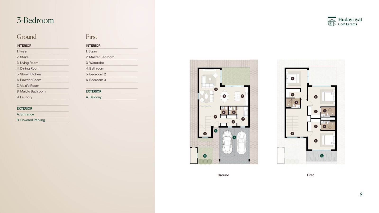 Par 3 Villas Floor Plan