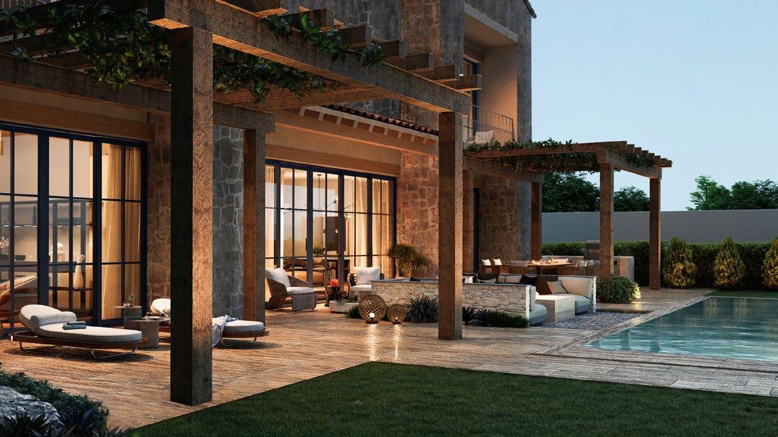 Nawayef East Hills private swimming pool and modern architecture
